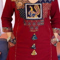 Cotton Kurta pent and Dupatta Sets