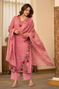Premium Cotton Kurti Pant Dupatta Set