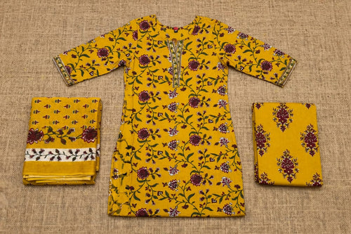 Cotton Kurta with skirt with malmal dupatta