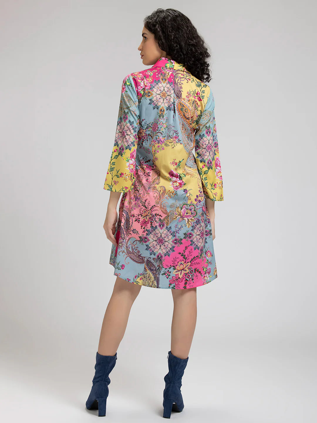 Empire Multicolour Floral Dress