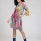 Empire Multicolour Floral Dress