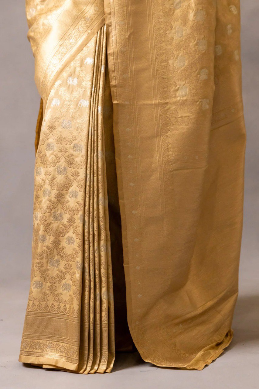 Women Kanajivarm Art Silk Saree