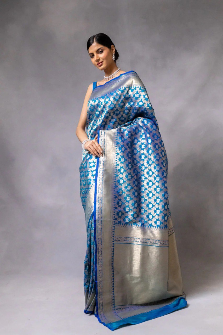 Women Kanajivarm Art Silk Saree