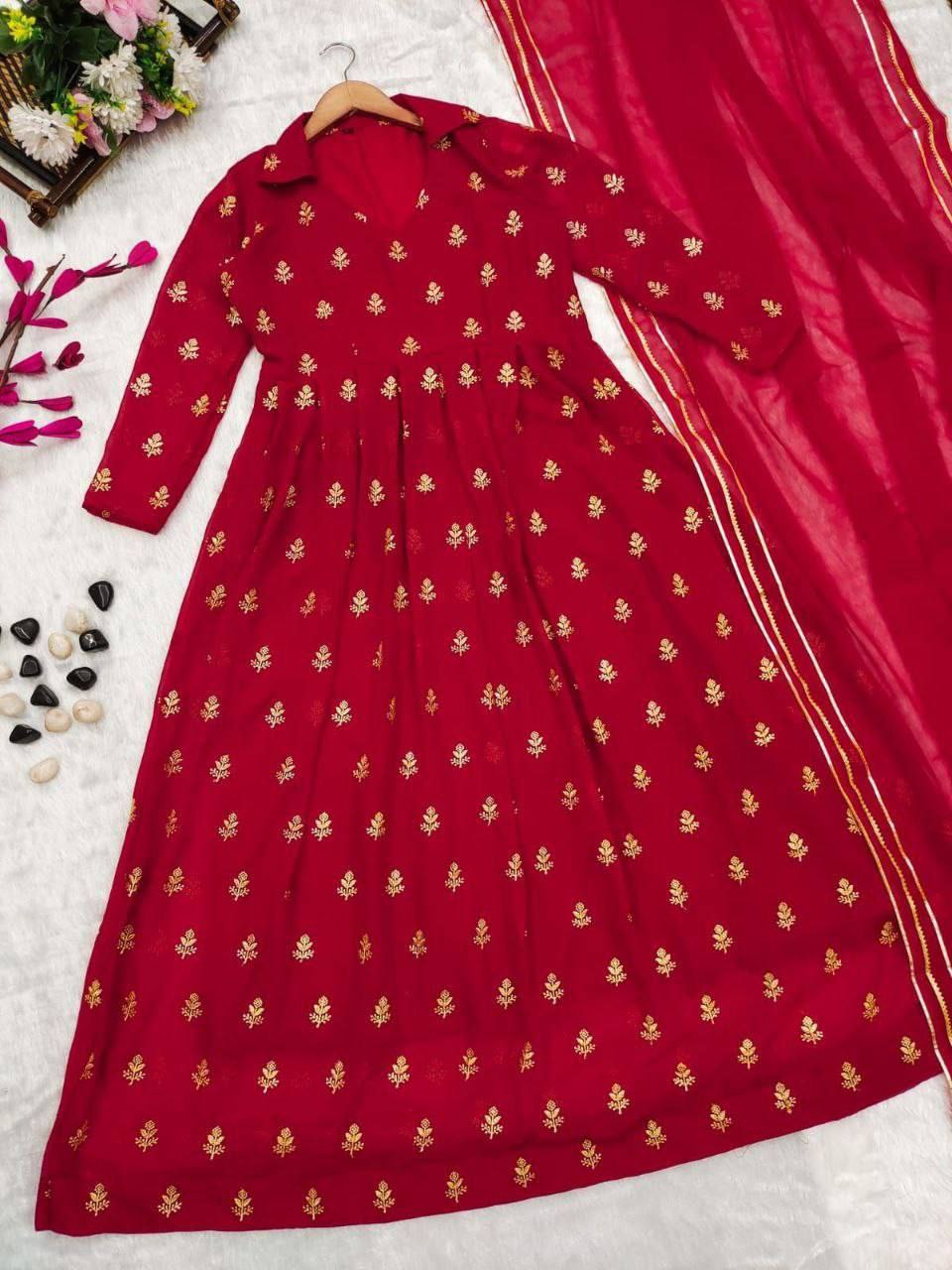 Georgette Designers Anarkali Suit