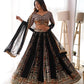 Stunning Black Evening Reception Party Special Lehenga Choli