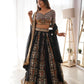 Stunning Black Evening Reception Party Special Lehenga Choli