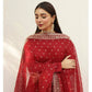 Luxurious Red Georgette Anarkali Dress For Special Occasions - Shree Fashion