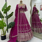 Heavy Magenta-Colored Lehenga Choli - shree fashion