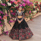 Elegant Black Georgette Lehenga Choli