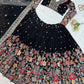 Elegant Black Georgette Lehenga Choli