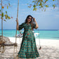 Green Maxi Dresses For Women by shree fashion