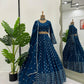 Shree Peacock Zariwork Georgette Readymade Lehenga Choli