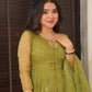 Green Organza Suit Set -Buy Shree Fashion