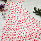 Elf Polka Dot Georgette Dress - Shree Fashion