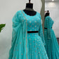 Indian Wedding Lehenga Choli Georgette With Sequence And Embroidery Work