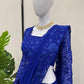 Elegant Blue Lehenga Saree - shree fashion