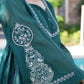 Alluring Green Chanderi Suit Set - Buy Shreefashion