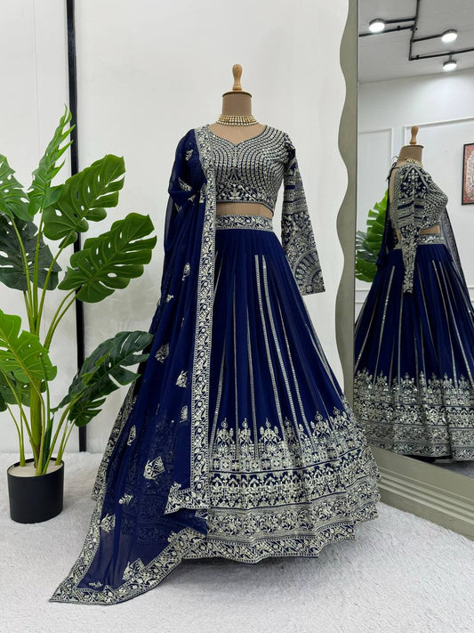 Heavy Designer Wedding Wear Lehenga Choli