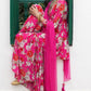 Pink Floral Sharara Set - shree fashion