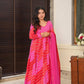 Kaveri Red Leheriya - Shreefashion