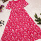 Summer New Beautiful Printed Gown Dress