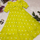 Premium Yellow Woven Dress