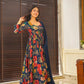 Mrunal Blue Floral Suit Set