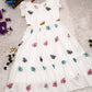 White Butterfly Frock Style