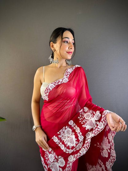 The Thai Organza Saree Experience