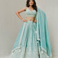 Hevay Silk Green Lehenga Set