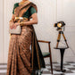 Rayon Light Brown Saree - Elegant & Comfortable Traditional Saree for Special Occasions