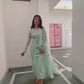 MINT EMBROIDERY SUIT - SHREE FASHION