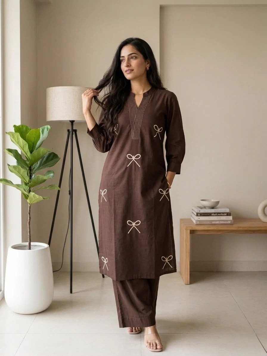 Trendy kurta plazo set