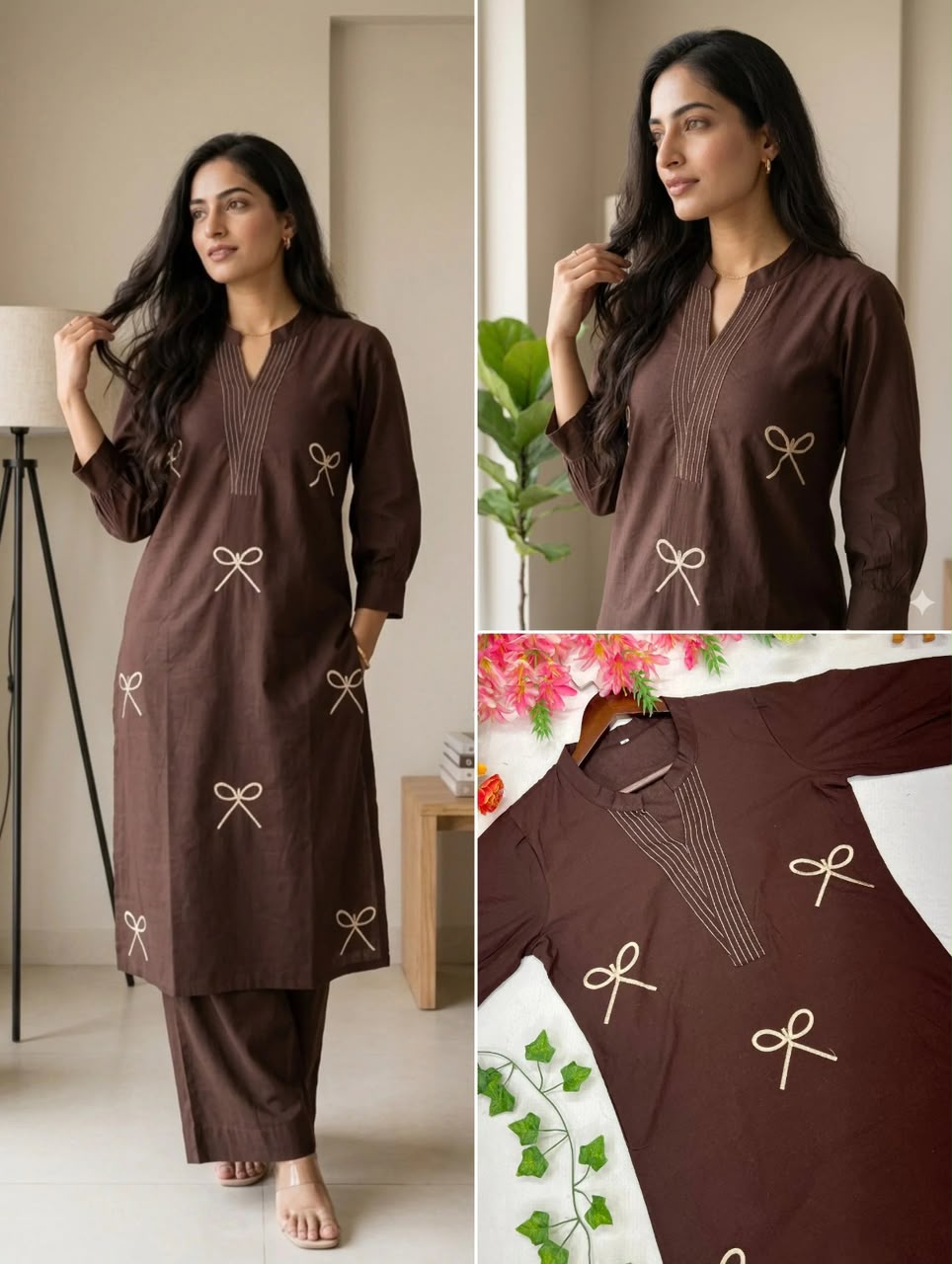 Trendy kurta plazo set